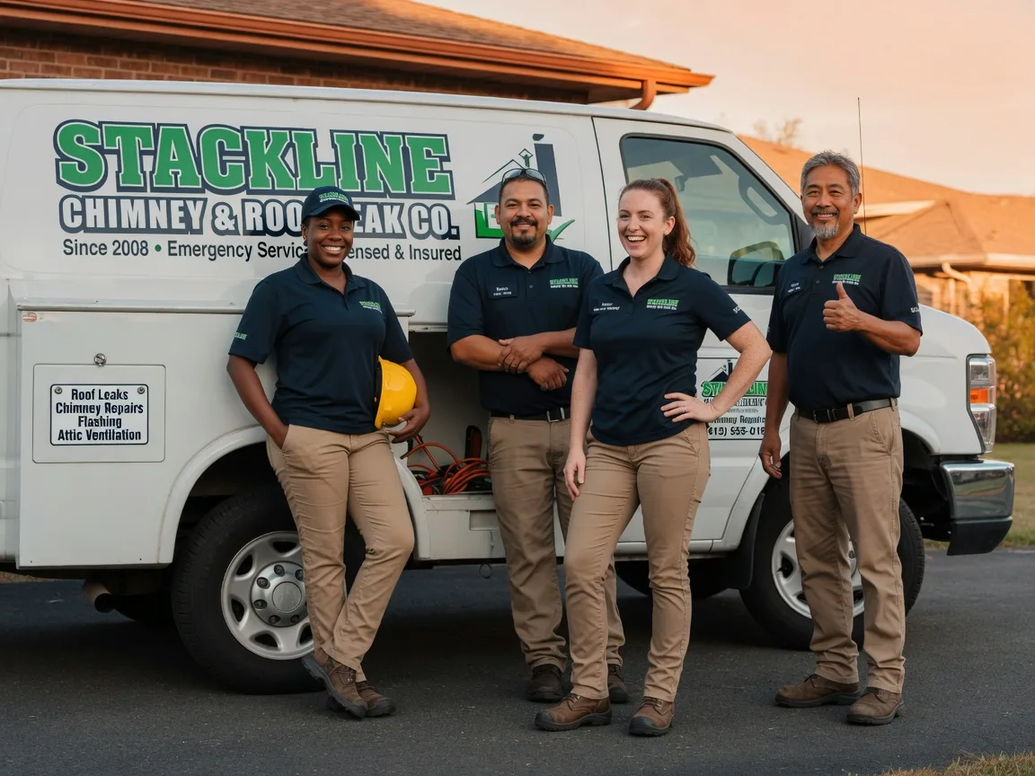 Chimney flashing repair company in Commack, NY